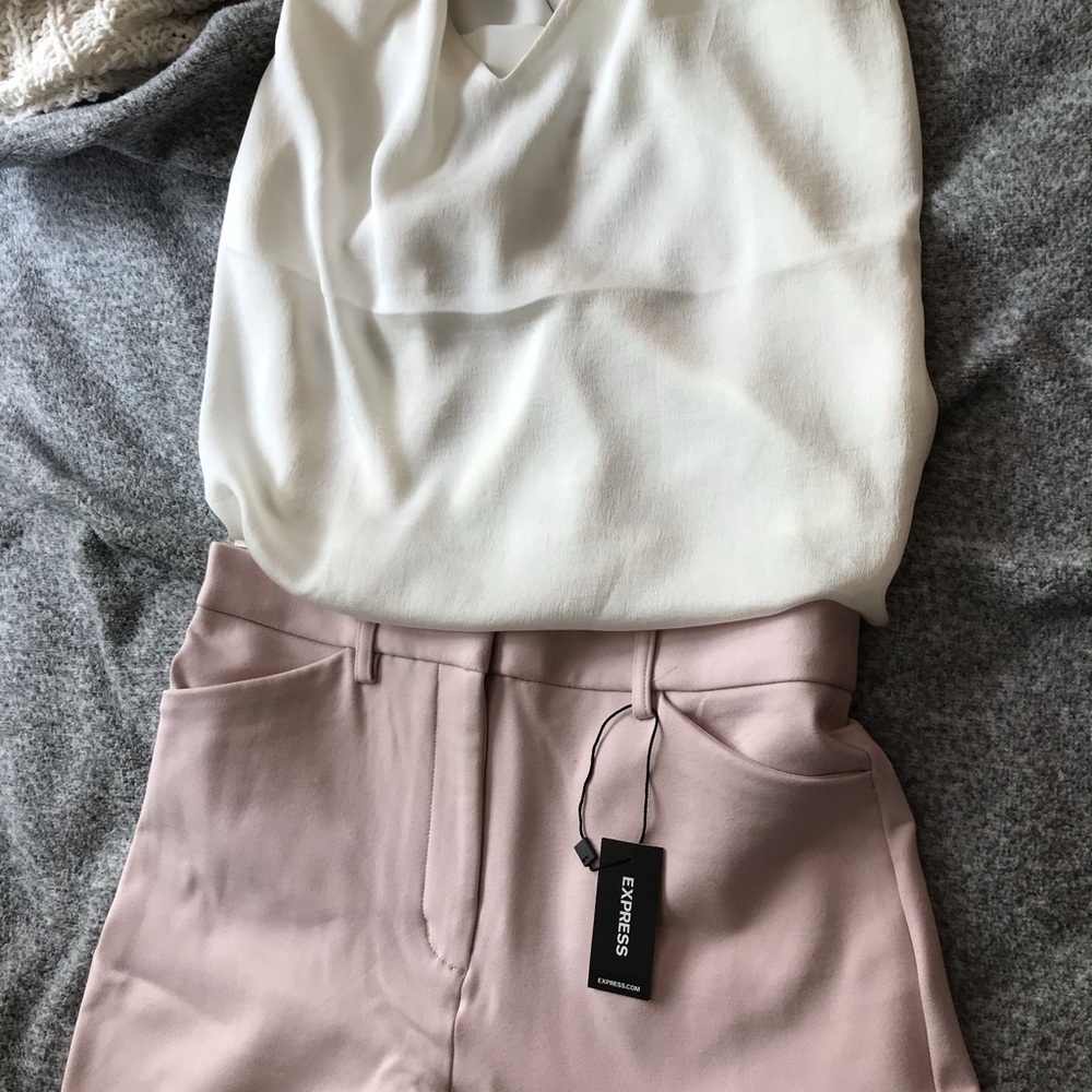 Express Skinny High Rise Trouser with Stretch